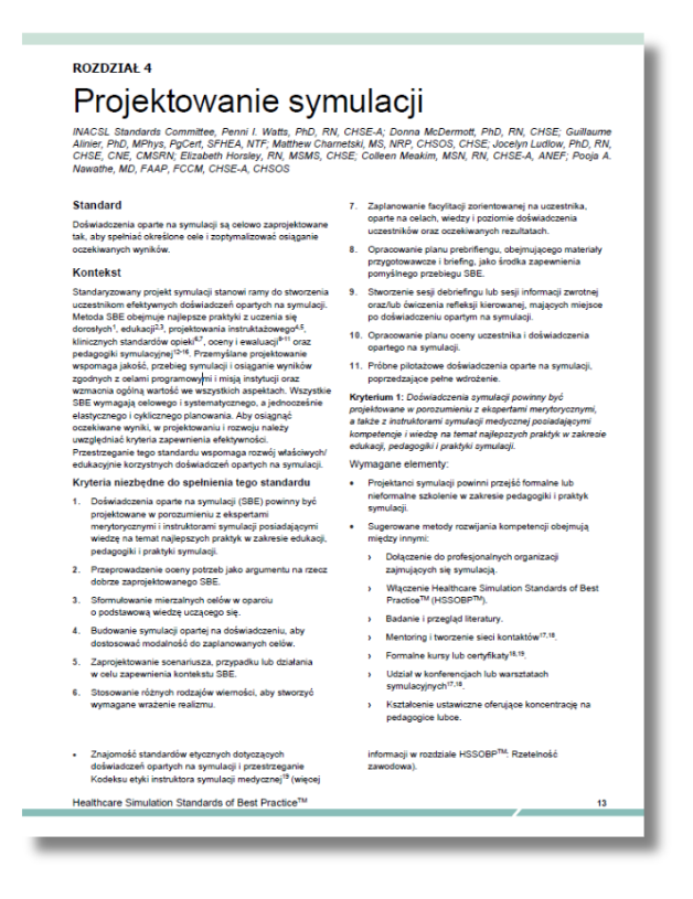 Healthcare Simulation Standards of Best Practice® in Multiple Languages